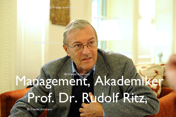 WIRTSCHAFT / ECONOMY - Management / Akademiker - Prof. Dr. Rudolf Ritz, Basel, Schweiz