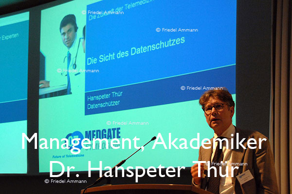WIRTSCHAFT / ECONOMY - Management / Akademiker - Dr. Hanspeter Thür, Datenschutzbeauftragter der Schweiz