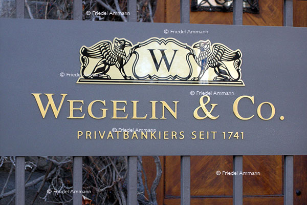 WIRTSCHAFT / ECONOMY – Geld / Finance - Privatbank Wegelin, Basel 