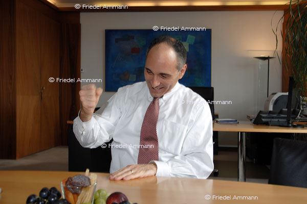 WIRTSCHAFT / ECONOMY - Globalisierung / Globalization – Joe Jimenez, CEO Novartis