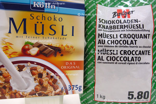 WIRTSCHAFT / ECONOMY - Konsum / Consumption – Müsli, Müesli
