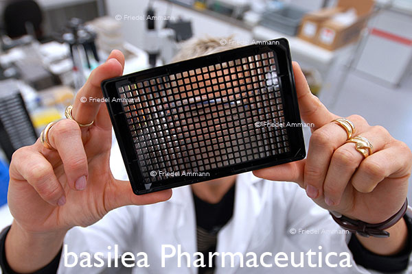 WIRTSCHAFT / ECONOMY - Forschung / Research - basilea Pharmaceutica – Basel, Schweiz