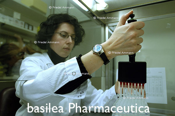 WIRTSCHAFT / ECONOMY - Forschung / Research - basilea Pharmaceutica – Basel, Schweiz