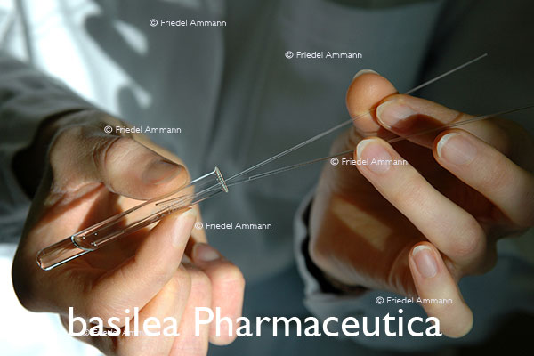 WIRTSCHAFT / ECONOMY - Forschung / Research - basilea Pharmaceutica – Basel, Schweiz
