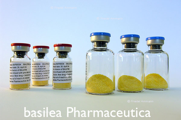 WIRTSCHAFT / ECONOMY - Forschung / Research - basilea Pharmaceutica – Basel, Schweiz