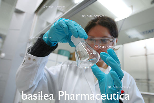 WIRTSCHAFT / ECONOMY - Forschung / Research - basilea Pharmaceutica – Basel, Schweiz