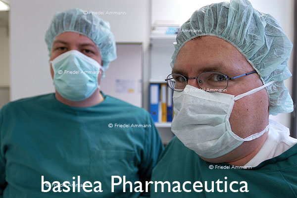 WIRTSCHAFT / ECONOMY - Forschung / Research - basilea Pharmaceutica – Basel, Schweiz