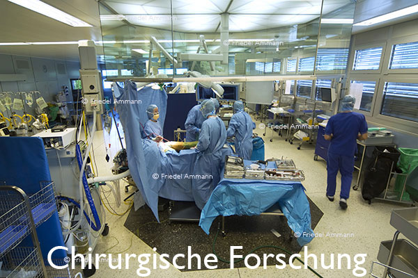 WIRTSCHAFT / ECONOMY - Forschung / Research – Chirurgie Schulthess Klinik ZH