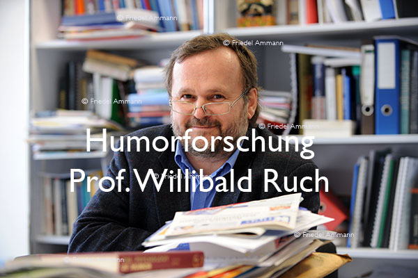 WIRTSCHAFT / ECONOMY - Forschung / Research – Humorforschung – Prof. Willibald Ruch – Universität Zürich, Schweiz