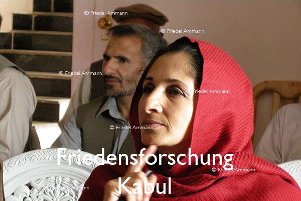 WIRTSCHAFT / ECONOMY - Forschung / Research – Friedensforschung – Kabul, Afghanistan