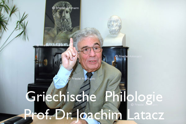 WIRTSCHAFT / ECONOMY - Forschung / Research – Griechische Philologie - Prof. Dr. Joachim Latacz – Basel, Schweiz