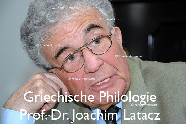 WIRTSCHAFT / ECONOMY - Forschung / Research – Griechische Philologie - Prof. Dr. Joachim Latacz – Basel, Schweiz