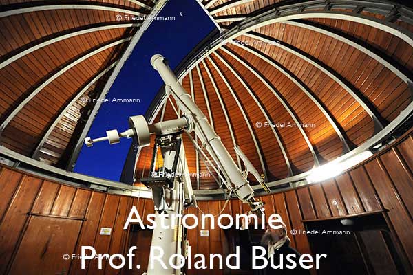 WIRTSCHAFT / ECONOMY - Forschung / Research – Astronomie – Prof. Roland Buser