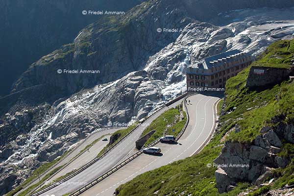 WIRTSCHAFT / ECONOMY - Tourismus Schweiz  - Bellevue, Furkapass