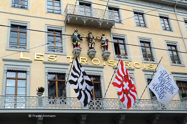 WIRTSCHAFT / ECONOMY - Tourismus Schweiz  - Hotel Les Trois Rois, Basel