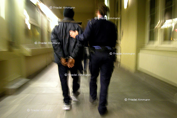 WIRTSCHAFT / ECONOMY - Tourismus Schweiz  - Migration, Polizeikontrolle