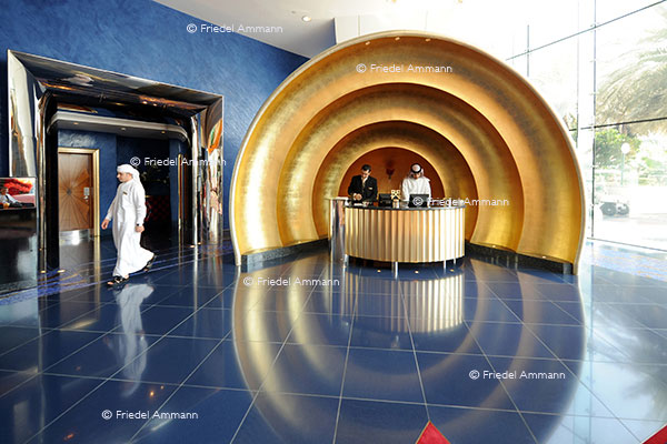 WIRTSCHAFT / ECONOMY - Hotellerie - Burj al Arab Hotel Reception - Dubai 