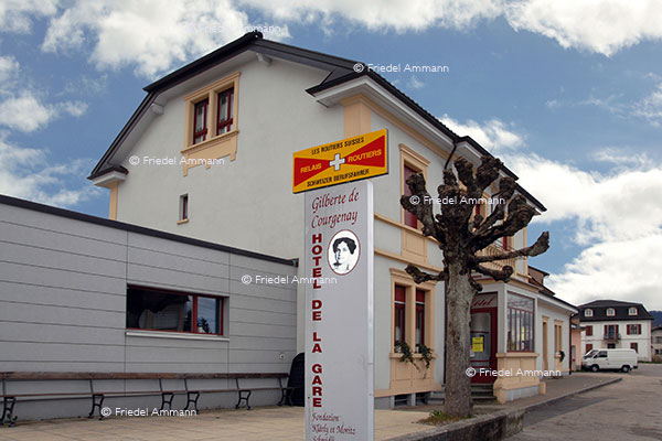 WIRTSCHAFT / ECONOMY - Gastronomie / Hospitality - Restaurant de la Gare - Courgenay, Jura, Suisse