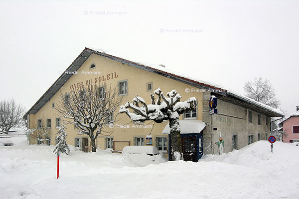 WIRTSCHAFT / ECONOMY - Gastronomie / Hospitality - Cafe Du Soleil - Saignelégier, Jura, Suisse 