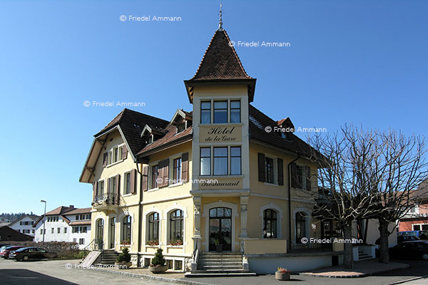 WIRTSCHAFT / ECONOMY - Gastronomie / Hospitality - Restaurant & Hôtel Georges Wenger - Le Noirmont, Jura, Suisse