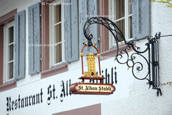  WIRTSCHAFT / ECONOMY - Gastronomie / Hospitality – Restaurant St. Alban Stübli, Basel, Schweiz 