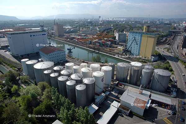 WIRTSCHAFT / ECONOMY - Handel / Trade – Rheinhafen / Port Kleinhüningen, Basel
