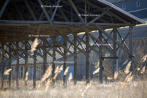 WIRTSCHAFT / ECONOMY - Industrie Brachen / Brownfield - Stillgelegte Kaligrube / Potash Mine Rudolph bei Pulversheim - Elsass, France