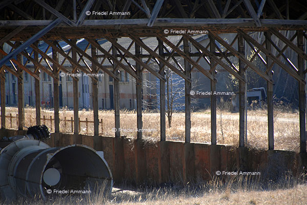 WIRTSCHAFT / ECONOMY - Industrie Brachen / Brownfield - Stillgelegte Kaligrube / Potash Mine Rudolph bei Pulversheim - Elsass, France