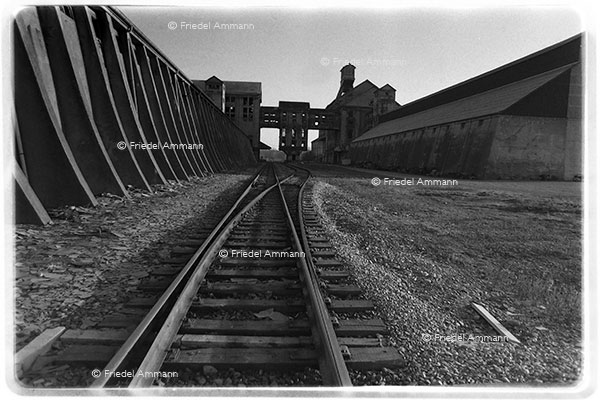 WIRTSCHAFT / ECONOMY - Industrie Brachen / Brownfield - Stillgelegte Kaligrube / Potash Mine Rudolph bei Pulversheim - Elsass, France