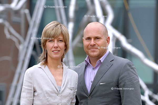 WIRTSCHAFT / ECONOMY – Messen / Exhibitions - ART Kunstmesse Basel: Directors Marc Spiegler &. Annette Schönholzer