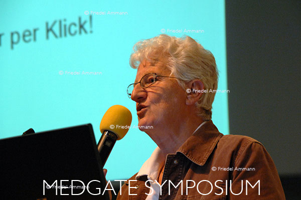 WIRTSCHAFT / ECONOMY - Symposien / Conventions - Angeline Fankhauser, Alt-Nationalrätin, MEDGATE Symposium, Basel