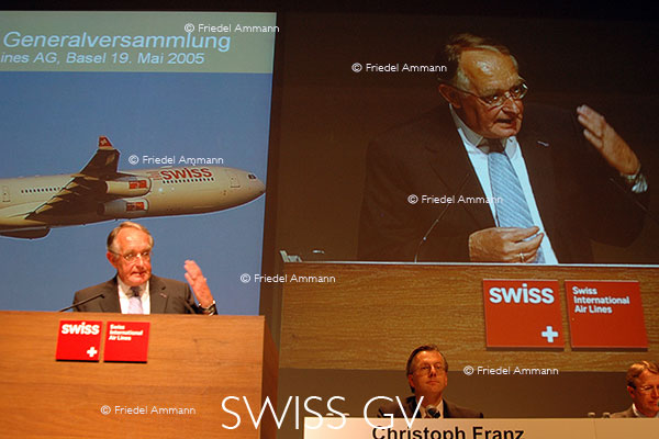 WIRTSCHAFT / ECONOMY - Symposien / Conventions – General Assembly Swiss International Air Lines