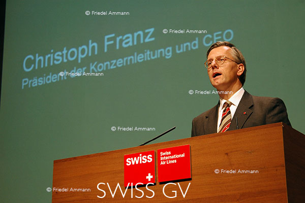 WIRTSCHAFT / ECONOMY - Symposien / Conventions – General Assembly Swiss International Air Lines