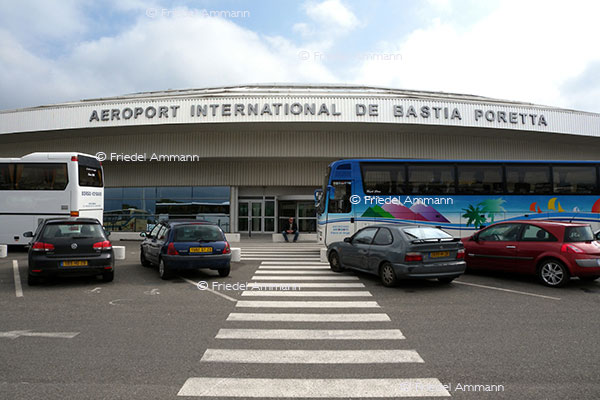 WIRTSCHAFT / ECONOMY - Mobilität / Mobility - Luftfahrt / Airtravel   - International Airport de Bastia Poretta, Corsica, France 