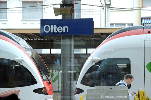 WIRTSCHAFT / ECONOMY - Mobilität / Mobility - Bahnhof Olten, Schweiz