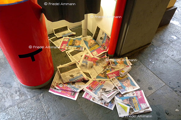 WIRTSCHAFT / ECONOMY - Abfall, Recycling - Littering, Basel