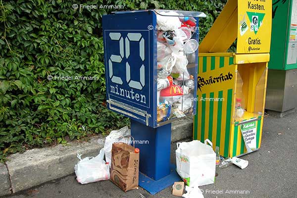 WIRTSCHAFT / ECONOMY - Abfall, Recycling - Littering, Basel