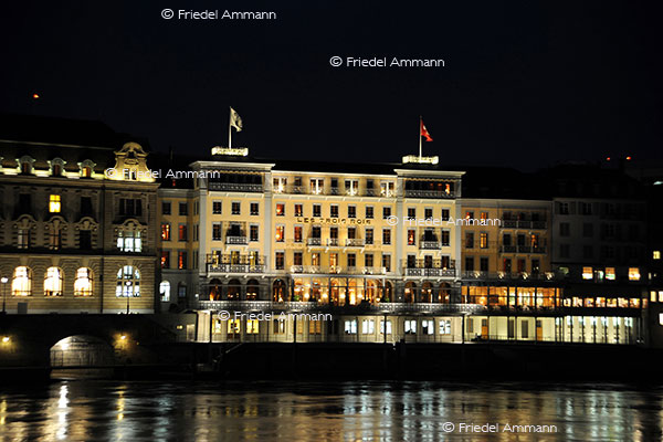  WIRTSCHAFT / ECONOMY - Luxus / Luxury – Fünfsterne / Fivestar Hotel Les Trois Rois, Basel 